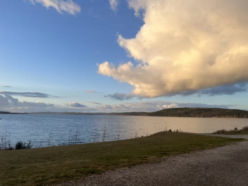Wanderweg rund um den Großen Brombachsee