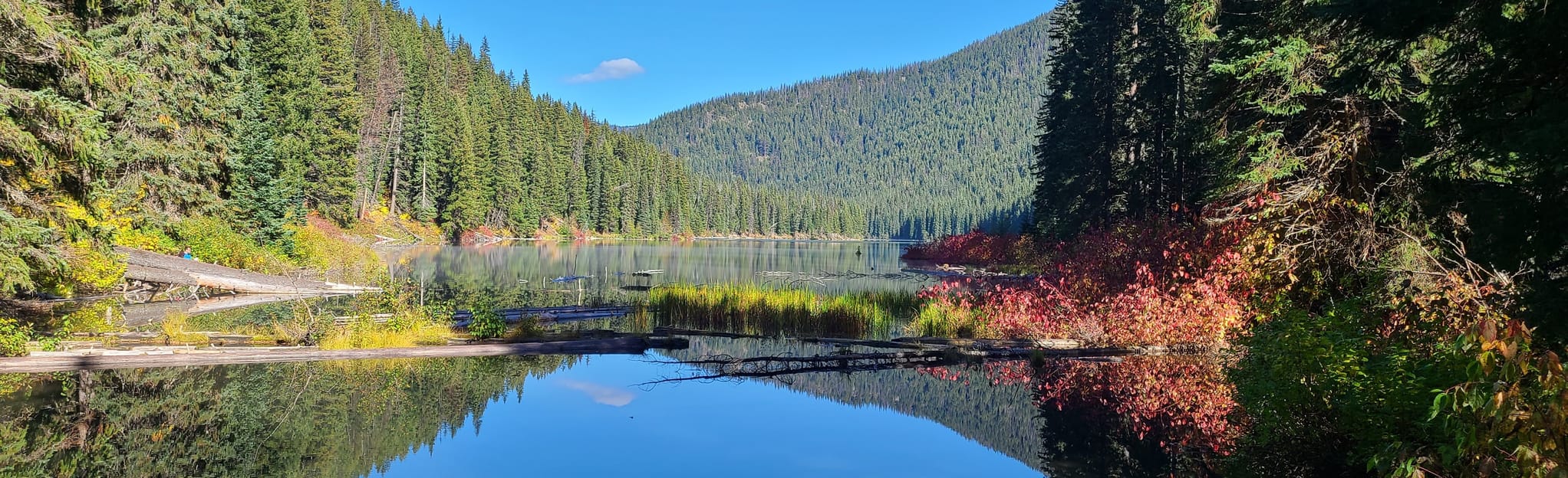 Strike Lake Camp via Lightning Lakes Chain Trail, British Columbia