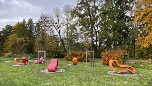 Skulpturenpark Niederhöchstadt ab Mühlenpark Eschborn