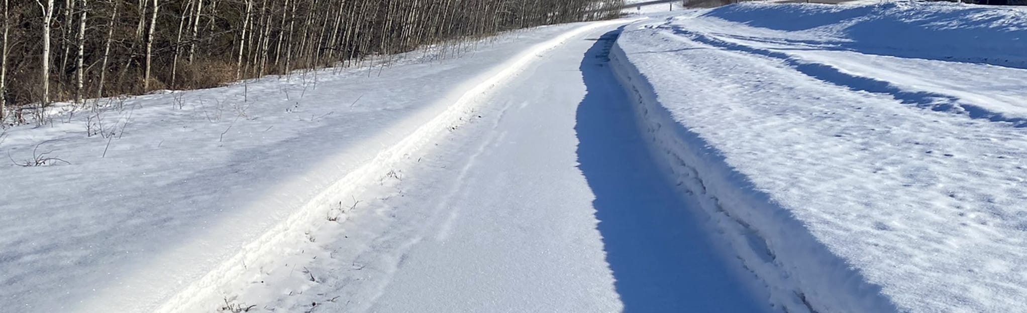 Moose Lake Path Iron Horse to Moose Lake, Alberta, Canada Map, Guide AllTrails