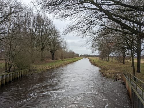 Wümme und Klosterwahrlaake ab Ottersberg