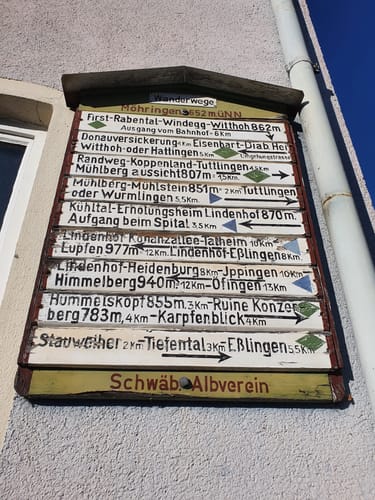 Möhringen - Ruine Konzenberg Runde