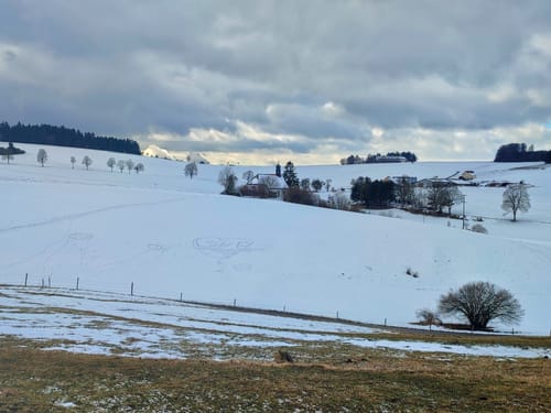 Alpenpanorama auf dem Witthoh