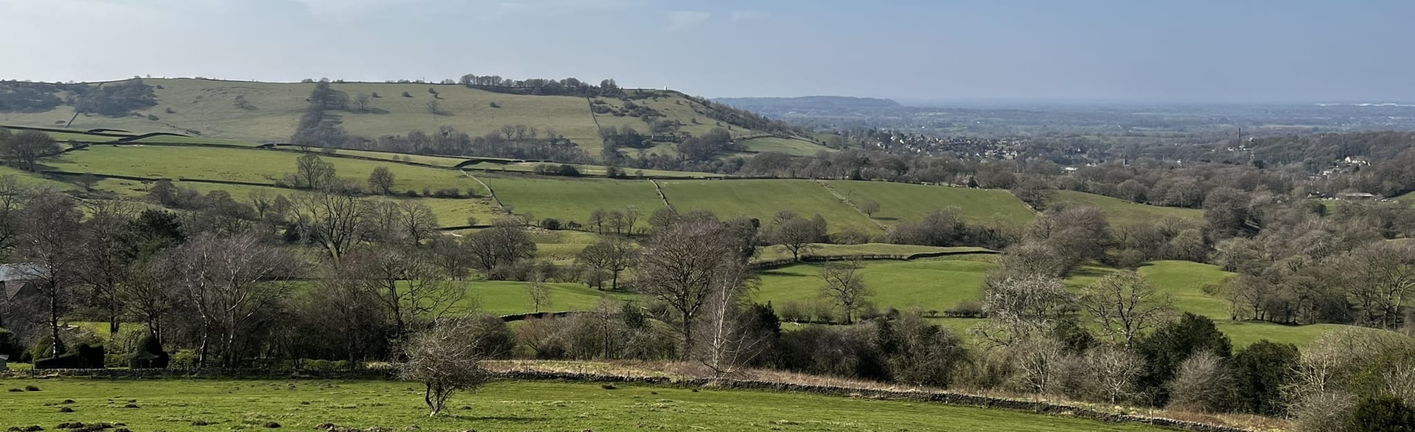 White Nancy and The Saddleback of Kerridge Circular, Cheshire, England