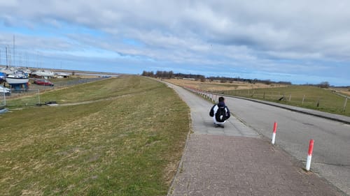 Longboardstrecke von Laboe zum Schönberger Strand