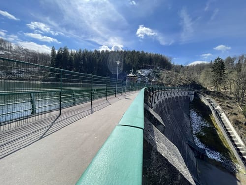 Um die Sengbachtalsperre