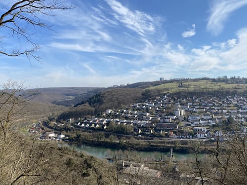 Von Lahnstein auf der Höhe zur Ruppertsklamm