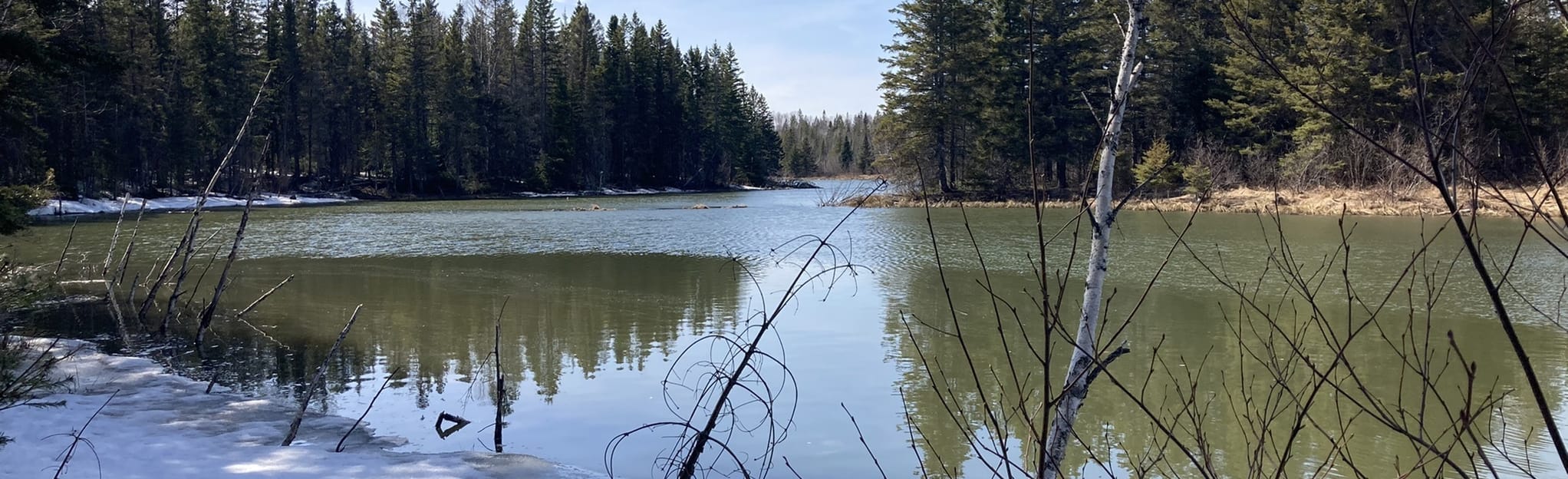 Boucle de l'Observatoire vers Lac Rouyn Map, Guide Quebec, Canada