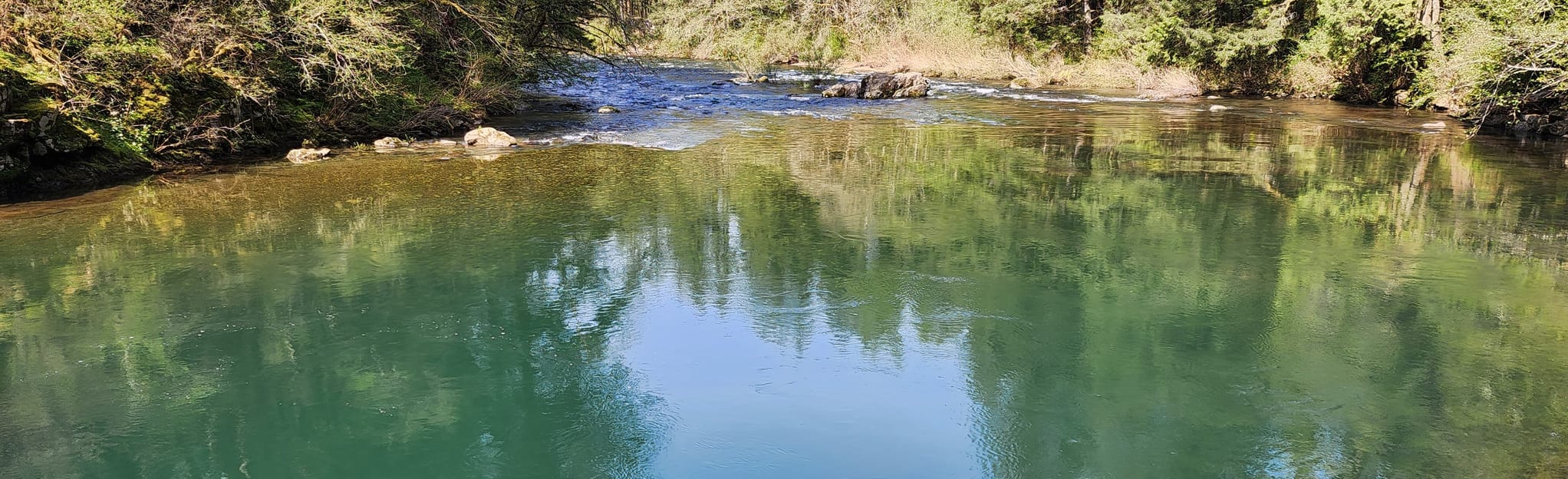East Fork Lewis River, Yacolt Falls, and Moulton Falls Loop, Washington