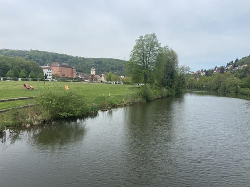 Von Künnzelsau über Schloss Stetten