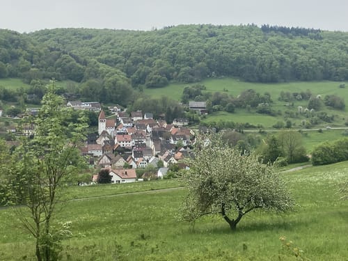 Von Künnzelsau über Schloss Stetten