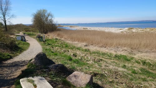 Longboardstrecke von Laboe zum Schönberger Strand