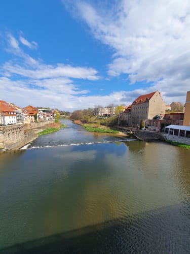 Entlang der historischen Stadtmauer Görlitz
