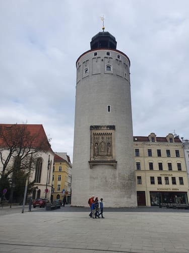 Entlang der historischen Stadtmauer Görlitz