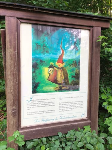 Kindererlebnisweg Zauberwald in Mengersdorf