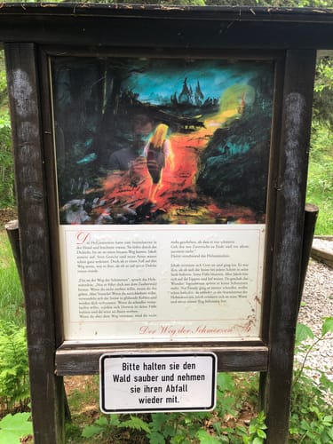 Kindererlebnisweg Zauberwald in Mengersdorf