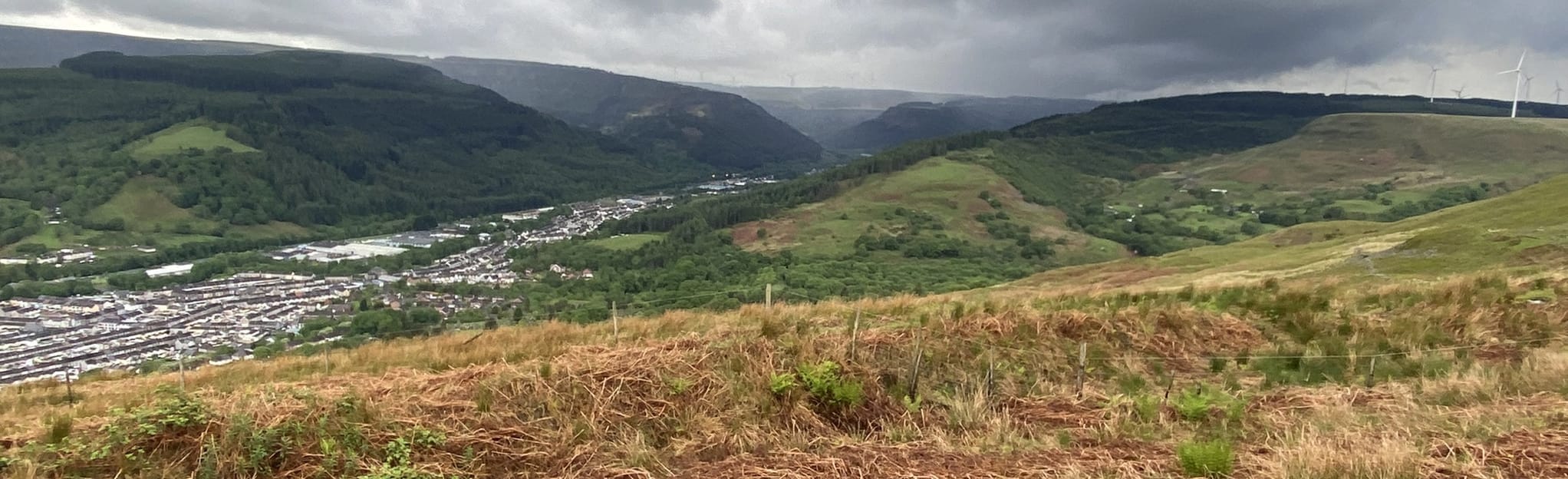 Cefn y Rhondda Circular, Rhondda Cynon Taf, Wales 5 Reviews, Map