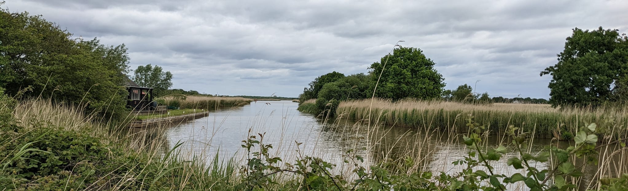Potter Heigham Bridge Circular Walk 79 foto's Norfolk, Engeland