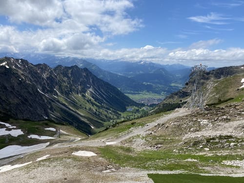 Nebelhorn über Oytal