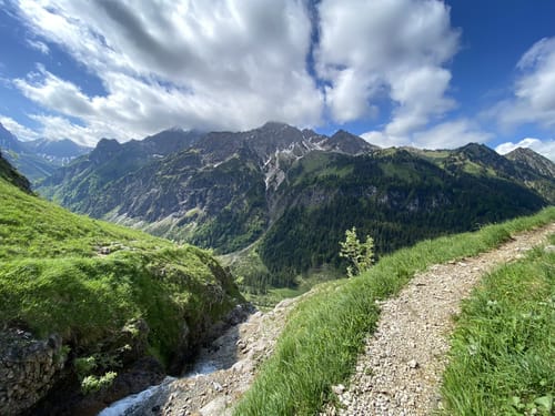 Nebelhorn über Oytal