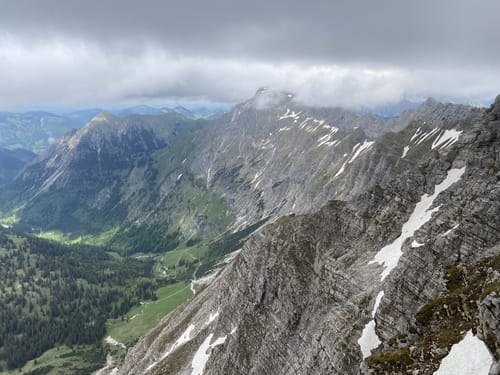 Nebelhorn über Oytal
