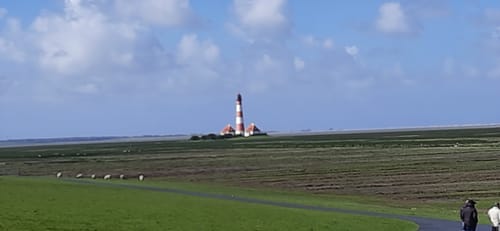 Zum Westerheversand Leuchtturm