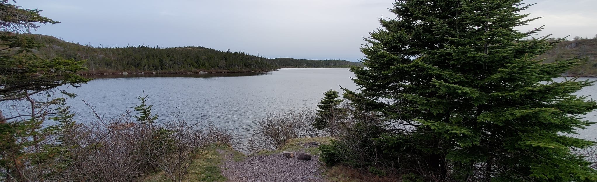 Petty Harbour Long Pond from Blackhead Road, Newfoundland and Labrador