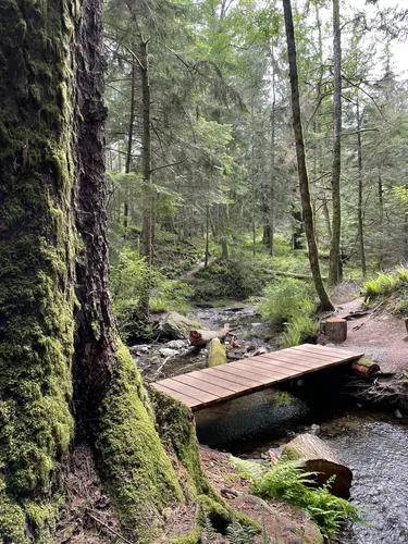 Moran State Park - Cascade Lake, Moran State Park - Cascade Falls —  Washington Trails Association