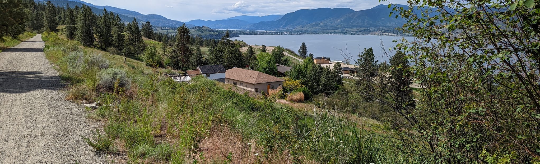 Kettle Valley Trail Penticton to Chute Lake British Columbia, Canada
