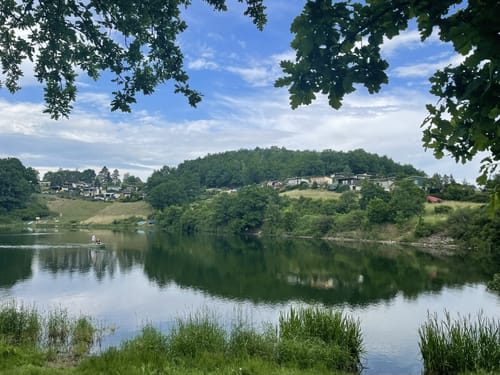 Talsperrenrundweg Talsperre Pöhl