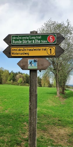 Großarmschlag: Entlang Dörfer und Große Ohe