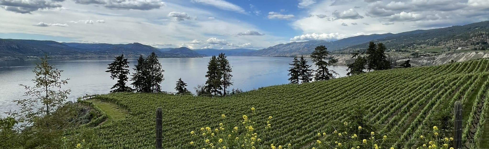 Kettle Valley Rail Trail Penticton to Naramata, British Columbia