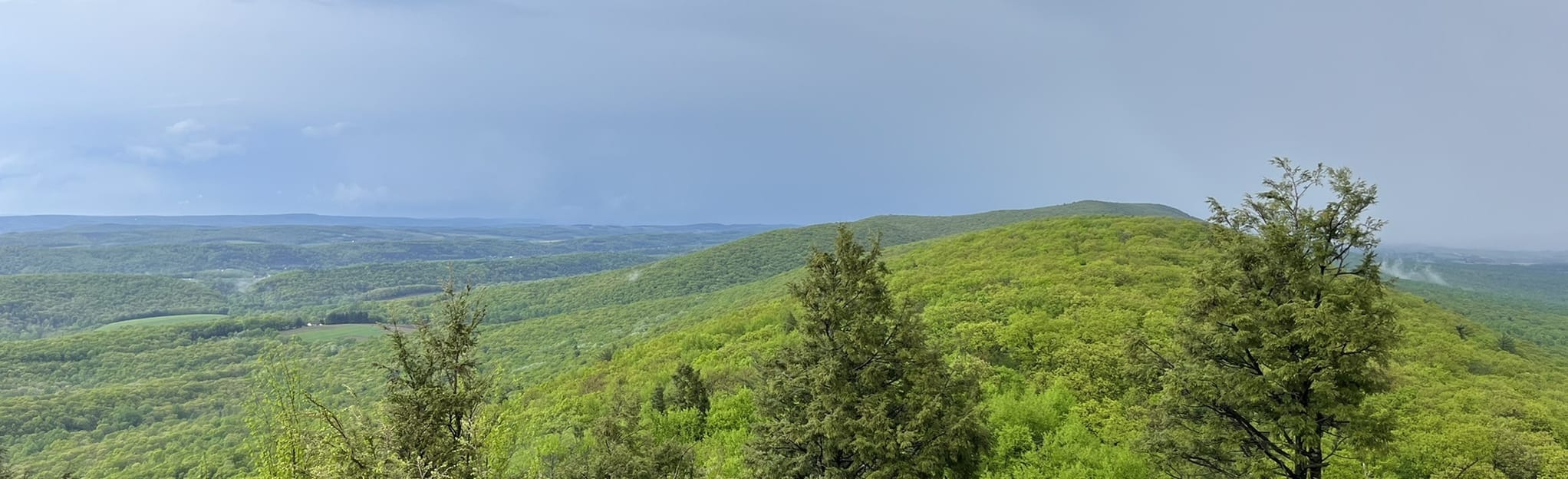 Hawk Mountain via Skyline and Appalachian Trail Map, Guide