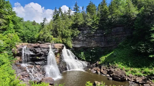 See Stunning Fall Foliage At West Virginia's Blackwater Falls State Park