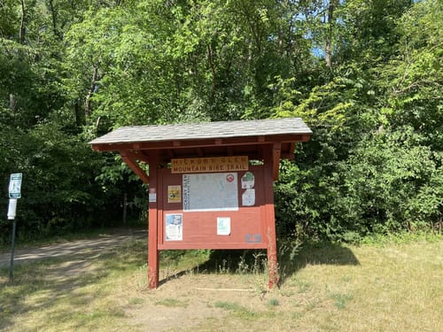 Hickory glen store mountain bike trail