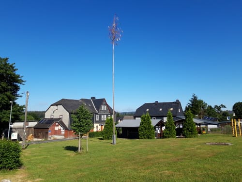 Rennsteig zum Staffellauf Weg