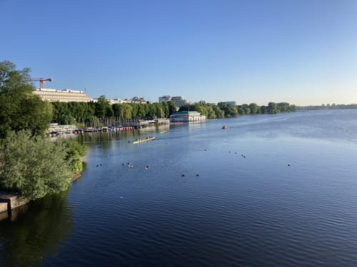 Rund um die Außenalster und Binnenalster