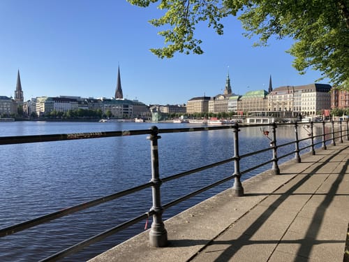 Rund um die Außenalster und Binnenalster