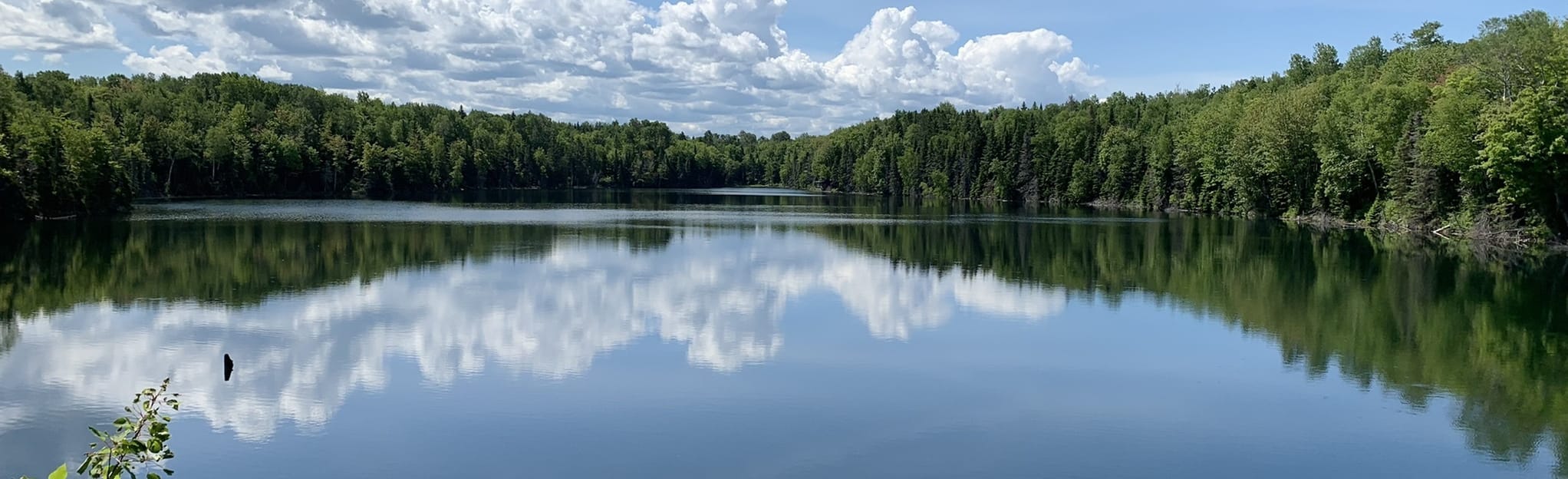 Sentier du Parc Linéaire InterProvincial Petit Témis, Quebec, Canada