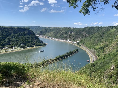 Rheinsteig Loreley Treppenweg