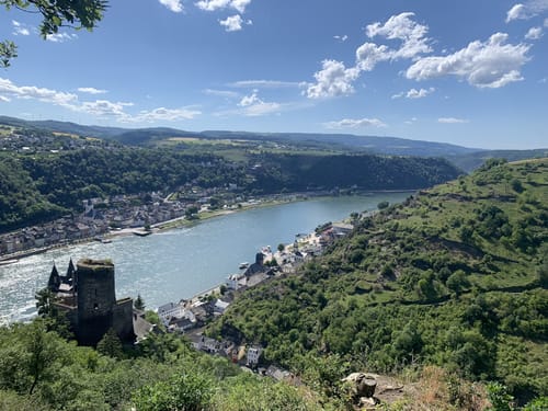 Rheinsteig Loreley Treppenweg