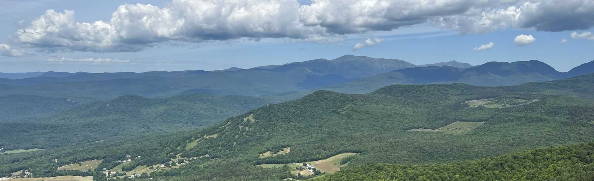 Doublehead Ski Trail to North and South Doublehead, New Hampshire - 993 ...