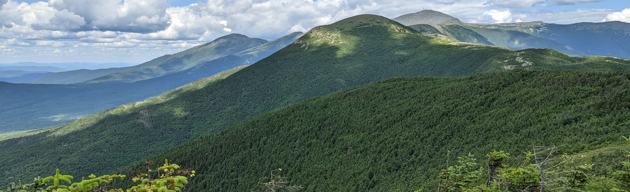 Mount Monroe, Eisenhower, Pierce and Jackson via Marshfield Station ...