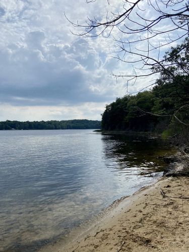 are dogs allowed at duck lake state park