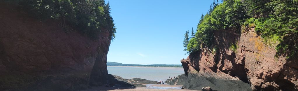 The Sea Caves of the Bay of Fundy