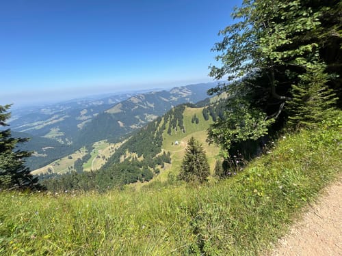 Hochgratbahn-Bergstation - Falkenhütte - Talstation