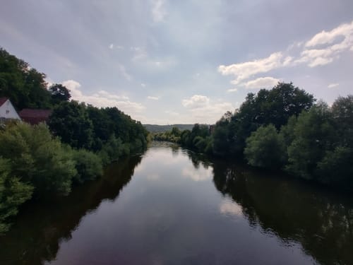 Von Burg Löffelstelz entlang der Enz