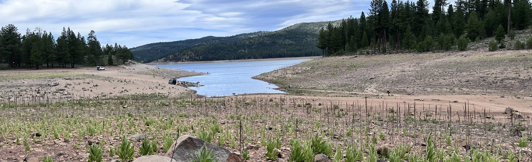 Emigrant Trail Hobart Mills Road to Stampede Reservoir Map, Guide