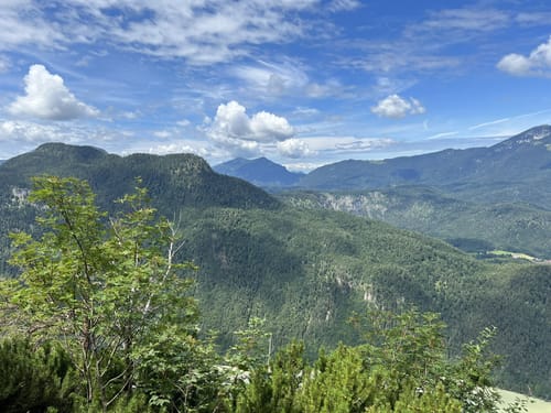 Saalachsee zum Predigtstuhl via Waxriessteig