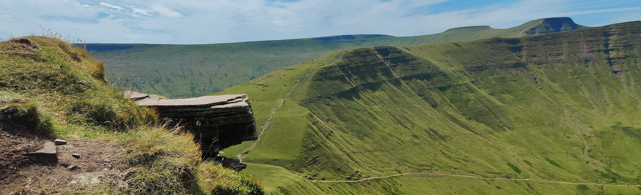 Fan y Big, Cribyn, Pen y Fan, Corn Du, and Cwmllwch Circular, Powys, Wales 78 Reviews, Map
